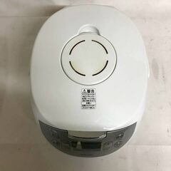 【北見市発】TOSHIBA 東芝 東芝IHジャー炊飯器 RC-10HK 2019年製 白 5.5合炊き 一人暮らし 新生活 引っ越し (E3859wYM)の画像