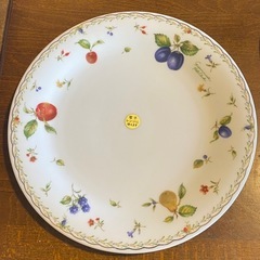 GREENWICH POLO CLUB フルーツ柄 皿セット（大皿1枚＋小皿5枚）日本製／未使用の画像