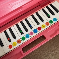 鍵盤ハーモニカ メロディオン ピアニカ ピンクの画像