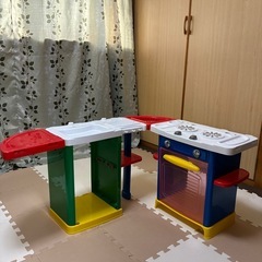 キッチン　プラスチック製の画像