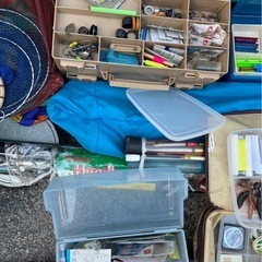 釣り道具いろいろの画像