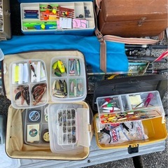 釣り道具いろいろの画像