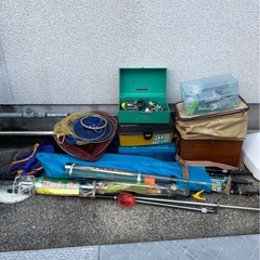 釣り道具いろいろの画像