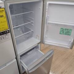 【ジャングルジャングル岸和田和泉インター店】2ドア冷蔵庫 三菱 MR-P15D-S 2019年製 家電 和泉市 堺市 岸和田市 泉大津市 高石市 泉北郡熊取町の画像