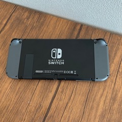 Nintendo switch本体グレーの画像