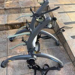 Terzoサイクルキャリア3台積みリア用SARIS折りたたみ収納EC16BK3の画像