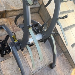 Terzoサイクルキャリア3台積みリア用SARIS折りたたみ収納EC16BK3の画像