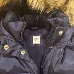 140センチダウンコートの画像