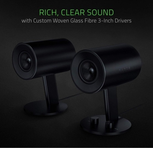 Razer Nommo フルレンジ 2.0ch ゲーミングスピーカー