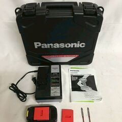 【北見市発】パナソニック Panasonic 充電インパクトドライバー EZ75A7 赤 電動工具 (D6684aykYM)の画像
