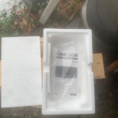 ゲームギア空箱の画像