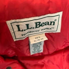 L.L.Bean 子供用ダウン　XLの画像