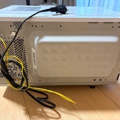 (取引済)2021年製電子レンジ　2000円　の画像