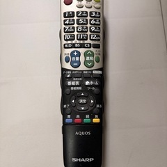 【12/26まで】SHARP AQUOS 32インチ（LC-32V7）スタンド＋リモコン付きの画像