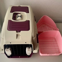 キャンピングキャリー 　GEX 小動物用　トイレの画像