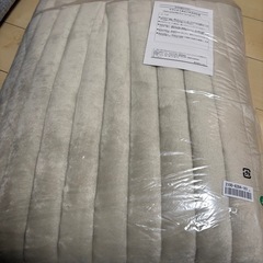 【決まりました】KODEN 2畳用ホットカーペット＋ラグ（新品）の画像