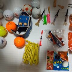 ゴルフ用品 ボール15個・ティ など(大阪市阿倍野区)の画像
