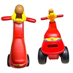 美品 アンパンマン わんぱくライダー 乗用玩具 足けり乗用の画像