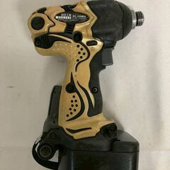 【北見市発】ヒタチ HITACHI 日立 コードレスインパクトドライバ WH 12DMR2 ゴールド 電動工具 (D6685wYM)の画像