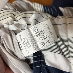 ニトリ布団・ベッド共通カバー3点セット シングルの画像