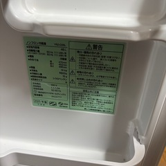 小型冷蔵庫　の画像