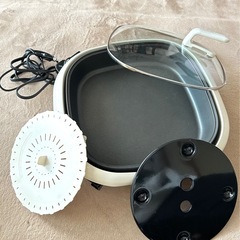 東芝クッキンググリル　ホットプレート　高級フッ素加工の画像