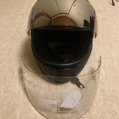 バイク用フルフェイス　ほぼ未使用の画像