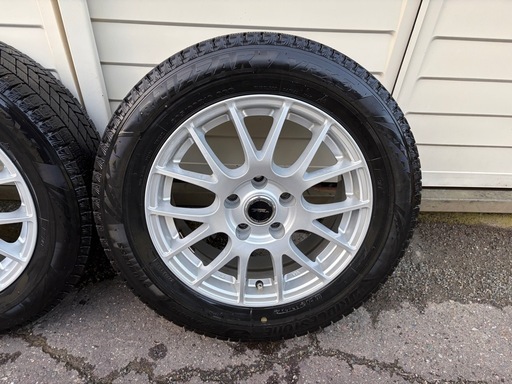 16インチ ホイールセット205/60r16 vrx3バリ溝