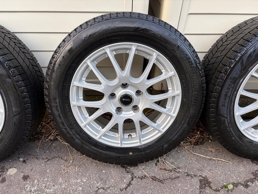 16インチ ホイールセット205/60r16 vrx3バリ溝