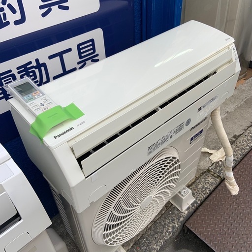 2021年製　パナソニック　ルームエアコン　2.2kw 主に6畳用　CS-J221D-W