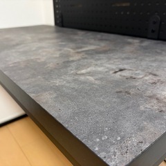 ニトリ デスク＋デスクパネル付きの画像