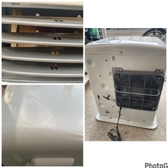 2021年製🎄ダイニチ DAINICHI 石油ファンヒーター KEタイプ 暖房能力最大3.3kW 木造9畳/コンクリート12畳 タンク5.0L クールホワイト FW3321KE-W(m)の画像