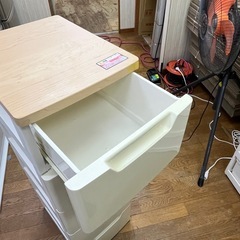 激安販売!! 5段チェスト スリムタイプ 衣類収納 天板木製 衣類収納の画像