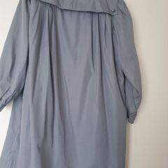 婦人　空色系　Mサイズ　コートの画像