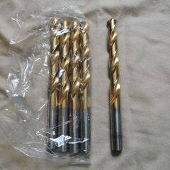 ＴｉＮコートハイス鋼ドリル12ｍｍ　４本　ボール盤　新品の画像