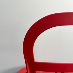 IKEA  イス レッド　2脚 の画像