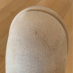 branshes ベージュ フェイクファームートンブーツ サイズ20の画像