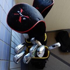 【ゴルフクラブ⑥】ゴルフクラブセット　アディダスキャディバッグ付の画像