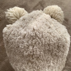 【1歳まで】くまさんニット帽の画像