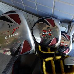 【ゴルフクラブ⑥】ゴルフクラブセット　アディダスキャディバッグ付の画像