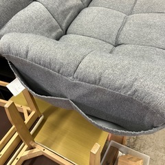 H2512-380 ニトリ　カジュアルソファ　リクライニング　サイドポケット付き　キズ汚れ有りの画像