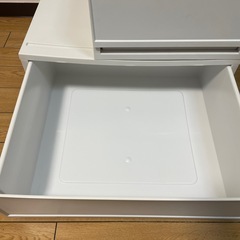 収納ケース 白 2個の画像