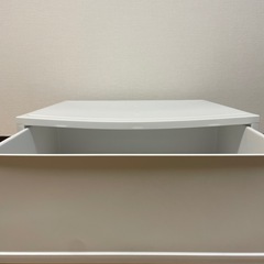 収納ケース 白 2個の画像