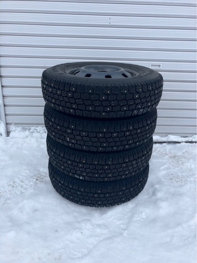 タッドレスタイヤホイールセット?155/65R13