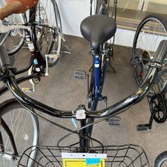★店頭にて試乗可★ J3344　【リユースのサカイ柏店】　軽快自転車　ダイナモライト　ブルー　26インチ　　簡易クリーニング済　 中古自転車 　流山市 中古自転車 松戸市 中古自転車 我孫子市 中古自転車 船橋市 中古自転車 守谷市 中古自転車 取手市 中古自転車　の画像