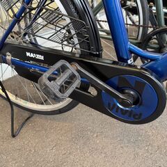 ★店頭にて試乗可★ J3344　【リユースのサカイ柏店】　軽快自転車　ダイナモライト　ブルー　26インチ　　簡易クリーニング済　 中古自転車 　流山市 中古自転車 松戸市 中古自転車 我孫子市 中古自転車 船橋市 中古自転車 守谷市 中古自転車 取手市 中古自転車　の画像