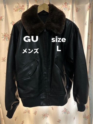 GU ウォームパデッドフライトジャケット　Lサイズ　メンズ