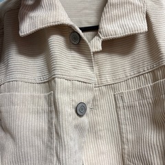 コーデュロイシャツワンピースの画像