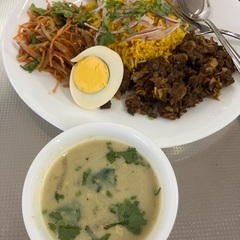 本場ビリヤニ作りの画像