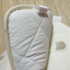 新品　お昼寝ごろ寝マット　お昼寝マット　ベビー布団　フランネル　くまの画像